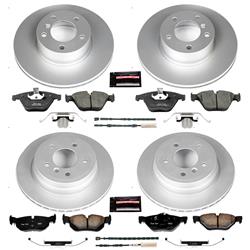 PowerStop Z23 Evolution Sport GEOMET Coated Brake Kits for 2011-2013 328I XDRIVE - CRK6074
