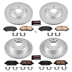 PowerStop Z17 Evolution Plus GEOMET Coated Brake Kits for 2009-2014 MAXIMA - CRK6075