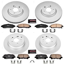 PowerStop Z17 Evolution Plus GEOMET Coated Brake Kits for 2012-2015 PILOT - CRK6084