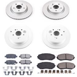 PowerStop Z17 Evolution Plus GEOMET Coated Brake Kits for 2009-2013 GRAND VITARA - CRK6090