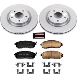 PowerStop Z17 Evolution Plus GEOMET Coated Brake Kits for 2017-2018 SENTRA - CRK6094