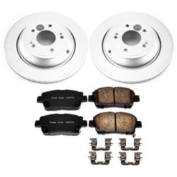 PowerStop Z17 Evolution Plus GEOMET Coated Brake Kits for 2012-2015 IQ - CRK6098