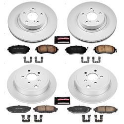PowerStop Z17 Evolution Plus GEOMET Coated Brake Kits for 2008-2010 IMPREZA - CRK6110