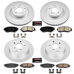 PowerStop Z17 Evolution Plus GEOMET Coated Brake Kits for 2012-2016 IMPREZA - CRK6113