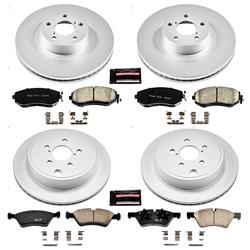 PowerStop Z17 Evolution Plus GEOMET Coated Brake Kits CRK6164