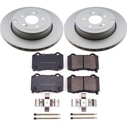 PowerStop Z17 Evolution Plus GEOMET Coated Brake Kits for 2010-2016 GENESIS COUPE - CRK6165