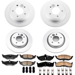 PowerStop Z17 Evolution Plus GEOMET Coated Brake Kits for 2000-2004 CONCORDE, INTREPID - CRK6178
