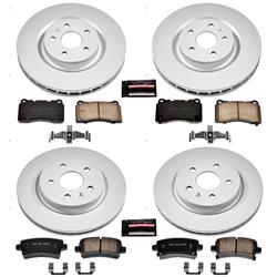 PowerStop Z17 Evolution Plus GEOMET Coated Brake Kits for 2012-2013 REGAL - CRK6188