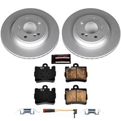 PowerStop Z23 Evolution Sport GEOMET Coated Brake Kits for 1999-2003 CL500, 2003 S430 - CRK6201