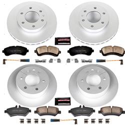 PowerStop Z23 Evolution Sport GEOMET Coated Brake Kits for 2007-2009 SPRINTER 3500 - CRK6233
