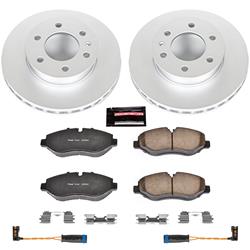 PowerStop Z23 Evolution Sport GEOMET Coated Brake Kits for 2007-2018 SPRINTER 2500 - CRK6236