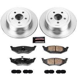 PowerStop Z17 Evolution Plus GEOMET Coated Brake Kits for 1995-2000 CIRRUS, 1996-2006 SEBRING - CRK6266