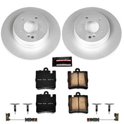 PowerStop Z23 Evolution Sport GEOMET Coated Brake Kits for 2001-2002 E430 - CRK627