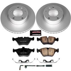 PowerStop Z23 Evolution Sport GEOMET Coated Brake Kits for 2001-2003 525I, 1997-2000 528I - CRK628