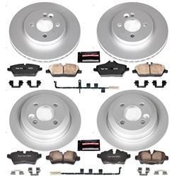 PowerStop Z23 Evolution Sport GEOMET Coated Brake Kits for 2007-2010 COOPER - CRK6298