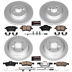 PowerStop Z23 Evolution Sport GEOMET Coated Brake Kits for 2007-2008 COOPER - CRK6299