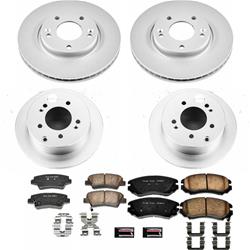 PowerStop Z17 Evolution Plus GEOMET Coated Brake Kits for 2012-2013 SOUL - CRK6303