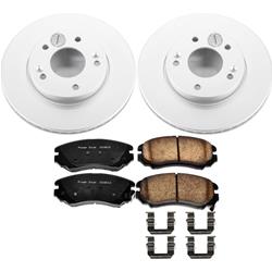PowerStop Z17 Evolution Plus GEOMET Coated Brake Kits for 2010-2011 SOUL - CRK6309