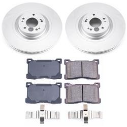 PowerStop Z17 Evolution Plus GEOMET Coated Brake Kits for 2012-2016 EQUUS, 2015-2017 K900 - CRK6313
