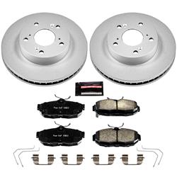 PowerStop Z17 Evolution Plus GEOMET Coated Brake Kits for 2012-2015 CIVIC - CRK6319