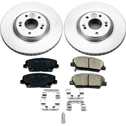 PowerStop Z17 Evolution Plus GEOMET Coated Brake Kits for 2011-2015 OPTIMA - CRK6324
