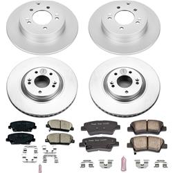 PowerStop Z17 Evolution Plus GEOMET Coated Brake Kits for 2011-2015 OPTIMA - CRK6325