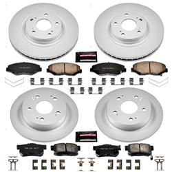 PowerStop Z17 Evolution Plus GEOMET Coated Brake Kits for 2012-2015 CIVIC, 2013-2015 ILX - CRK6327