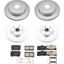 PowerStop Z17 Evolution Plus GEOMET Coated Brake Kits CRK6354