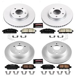 PowerStop Z17 Evolution Plus GEOMET Coated Brake Kits for 2011-2017 QUEST - CRK6361