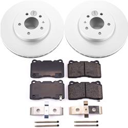 PowerStop Z17 Evolution Plus GEOMET Coated Brake Kits for 2013-2018 ATS - CRK6389