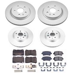 PowerStop Z17 Evolution Plus GEOMET Coated Brake Kits for 2014-2017 REGAL - CRK6392