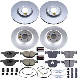 PowerStop Z23 Evolution Sport GEOMET Coated Brake Kits for 2013-2015 ACTIVEHYBRID 7 - CRK6421