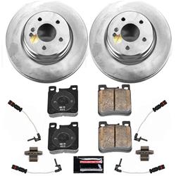PowerStop Z23 Evolution Sport GEOMET Coated Brake Kits for 1998-2000 C43 AMG, 2002-2004 SLK32 AMG - CRK6472
