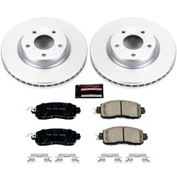 PowerStop Z17 Evolution Plus GEOMET Coated Brake Kits for 2013-2024 ALTIMA - CRK6494