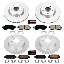 PowerStop Z17 Evolution Plus GEOMET Coated Brake Kits for 2013-2024 ALTIMA - CRK6495