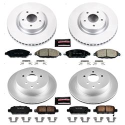 PowerStop Z17 Evolution Plus GEOMET Coated Brake Kits CRK6497