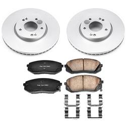 PowerStop Z17 Evolution Plus GEOMET Coated Brake Kits for 2012-2016 SPORTAGE - CRK6510