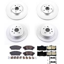 PowerStop Z17 Evolution Plus GEOMET Coated Brake Kits CRK6513