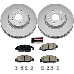 PowerStop Z17 Evolution Plus GEOMET Coated Brake Kits for 2013-2022 ACCORD - CRK6515