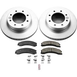 PowerStop Z17 Evolution Plus GEOMET Coated Brake Kits for 2012-2021 NV1500, NV2500, NV3500 - CRK6518