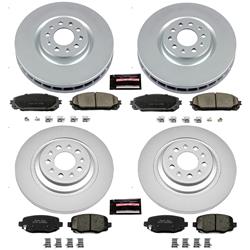 PowerStop Z17 Evolution Plus GEOMET Coated Brake Kits for 2014-2015 CHEROKEE - CRK6541