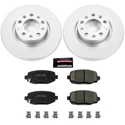 PowerStop Z17 Evolution Plus GEOMET Coated Brake Kits for 2015-2017 200, 2014-2022 CHEROKEE - CRK6543