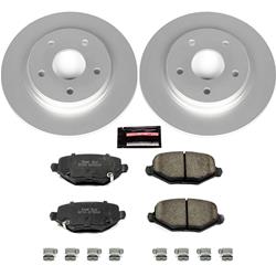 PowerStop Z17 Evolution Plus GEOMET Coated Brake Kits CRK6544