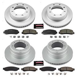PowerStop Z17 Evolution Plus GEOMET Coated Brake Kits for 2012 F-350 SUPER DUTY - CRK6546