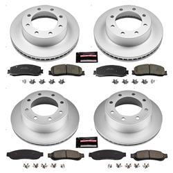 PowerStop Z17 Evolution Plus GEOMET Coated Brake Kits for 2012 F-250 SUPER DUTY, F-350 SUPER DUTY - CRK6547