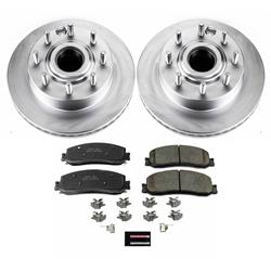 PowerStop Z17 Evolution Plus GEOMET Coated Brake Kits for 2012 F-250 SUPER DUTY, F-350 SUPER DUTY - CRK6550