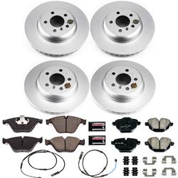 PowerStop Z23 Evolution Sport GEOMET Coated Brake Kits for 2011 535I XDRIVE - CRK6582