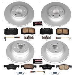 PowerStop Z23 Evolution Sport GEOMET Coated Brake Kits for 2006 CLS500 - CRK6598