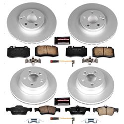 PowerStop Z23 Evolution Sport GEOMET Coated Brake Kits for 2007-2009 E550 - CRK6600