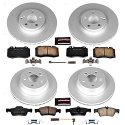 PowerStop Z23 Evolution Sport GEOMET Coated Brake Kits for 2007-2011 CLS550 - CRK6602